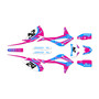 kayo k6efi250 graphics kit all years speed series magenta