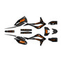 kayo k6efi250 graphics kit all years warrior series orange-shift