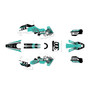 husqvarna tc85 graphics kit 2025-2026 surfsup series teal
