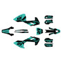 husqvarna tc85 graphics kit 2018-2022 crew series teal-shift