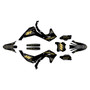 kawasaki kx450 graphics kit 2024-2026 rebel series gold