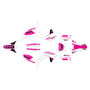 kawasaki kx450x graphics kit 2024-2026 rebel series magenta-shift
