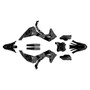 kawasaki kx450x graphics kit 2024-2026 throwback series smoke