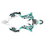 ssr sr125tr graphics kit 2021-2026 surfsup series teal