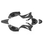 ssr sr160tr graphics kit 2021-2026 surfsup series smoke