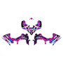 yamaha yfz450r graphics kit 2014-2026 cyberware series magenta