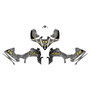 yamaha yfz450r graphics kit 2014-2026 cyberware series gold