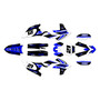 yamaha yz450f graphics kit 2026 crew series blue-shift