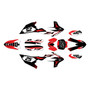 yamaha yz450f graphics kit 2026 evader series red