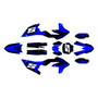 yamaha yz450f graphics kit 2026 nightcity series blue