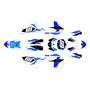 yamaha yz450f graphics kit 2026 vintage series blue