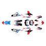 yamaha yz450f graphics kit 2026 vintage series red