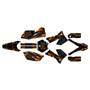ktm 200xcw graphics kit 2005-2007 twitch series orange
