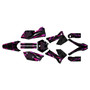 ktm 200xcw graphics kit 2005-2007 twitch series purple