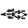 KTM 200XC-W 250XC-W 300XC-W graphics kit 2005-2007 twitch series tan