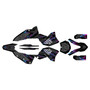 ktm 450sxf graphics kit 2007 rugged series magenta-shift