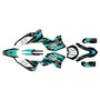 ktm 250sx graphics kit 2008-2010 rugged series teal