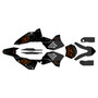 ktm 150sx graphics kit 2008-2010 splinter series orange-shift