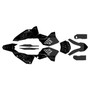 ktm 200xc graphics kit 2008-2010 splinter series smoke