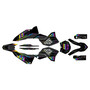 ktm 250sxf graphics kit 2008-2010 guard series rainbow