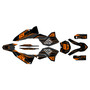 ktm 250xcf graphics kit 2008-2010 guard series orange-shift