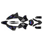 ktm 250xc graphics kit 2008-2010 warrior series magenta-shift