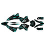 ktm 450xcf graphics kit 2008-2010 twitch series teal