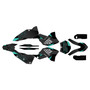 ktm 200exc graphics kit 2008-2011 bold series teal