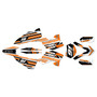 ktm 250exc graphics kit 2008-2011 coil series orange