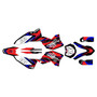 ktm 125exc graphics kit 2008-2011 rugged series red