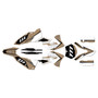 ktm 400exc graphics kit 2008-2011 razor series tan