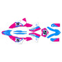 ktm 300exc graphics kit 2008-2011 venom series magenta