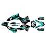 ktm 200xcw graphics kit 2008-2011 speed series teal