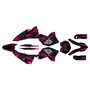 ktm 400xcw graphics kit 2008-2011 twitch series magenta