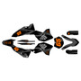 ktm 530exc graphics kit 2008-2011 speed series orange-shift