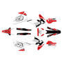 Husqvarna TE150 TE250 TE300 graphics kit 2020-2023 ace series red