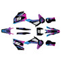 husqvarna te150 graphics kit 2020-2023 night series magenta