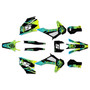 husqvarna te150 graphics kit 2020-2023 night series green