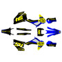 Husqvarna FE250 FE350 FE450 & FE501 graphics kit 2020-2023 fatality series yellow