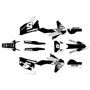 husqvarna te150 graphics kit 2020-2023 turbo series white