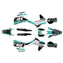 husqvarna te300 graphics kit 2020-2023 splash series teal