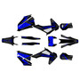husqvarna fe250 graphics kit 2020-2023 rugged series blue-shift