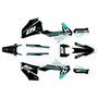 husqvarna fe250 graphics kit 2020-2023 serenity series teal