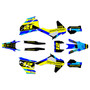 Husqvarna FE250 FE350 FE450 & FE501 graphics kit 2020-2023 splash series yellow