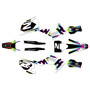 husqvarna te300 graphics kit 2020-2023 vizion series rainbow