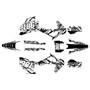 Husqvarna FE250 FE350 FE450 & FE501 graphics kit 2020-2023 twitch series white