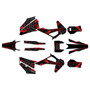 husqvarna fe350 graphics kit 2020-2023 twitch series red