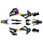 husqvarna fe501 graphics kit 2020-2023 night series rainbow