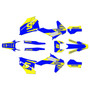 husqvarna fe450 graphics kit 2020-2023 turbo series yellow