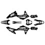 gasgas mc350f graphics kit 2021-2023 rebel series white